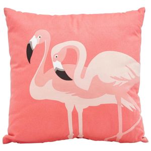 Polštář Ozdobný Flamingo Couple